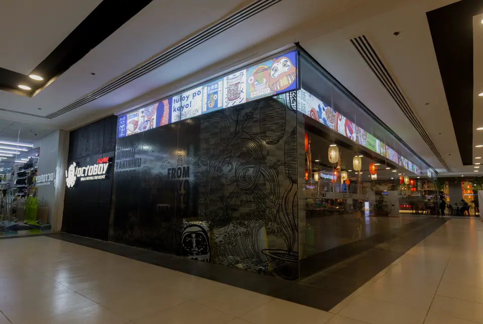 The Octoboy shopfront in the mall
